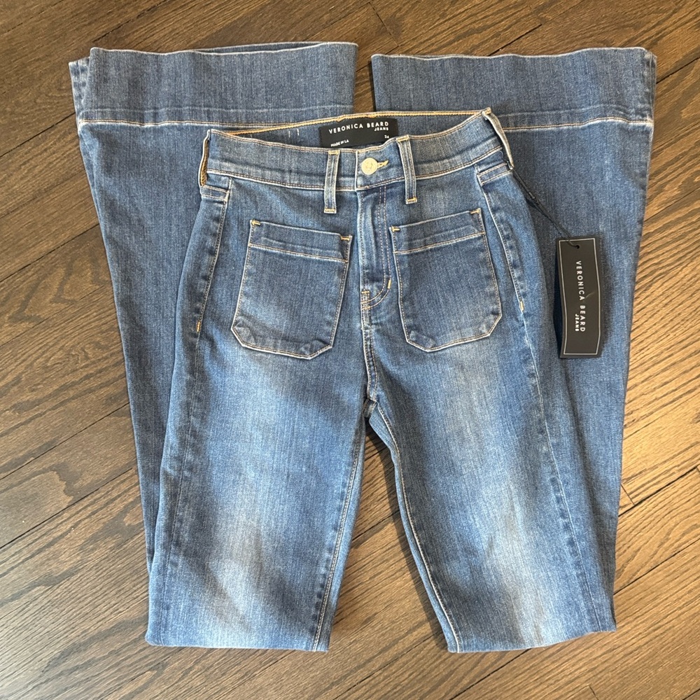 Veronica Beard NWT Sheridan Flare - Picture 2 of 11